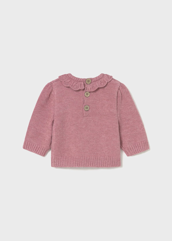 2340 Rose Knit Sweater