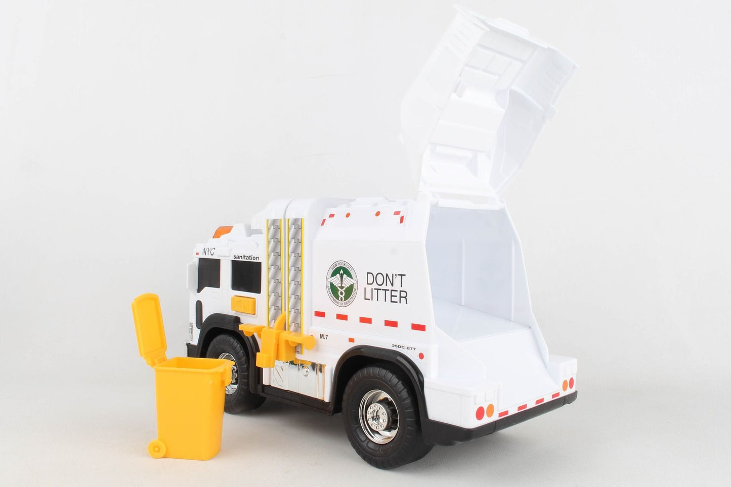 NY206006 NYC SANITATION GARBAGE TRUCK W/LIGHTS & SOUND