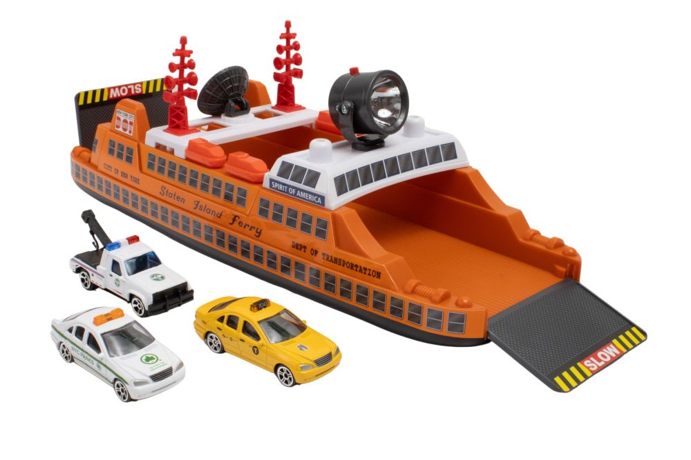 NEW YORK STATEN ISLAND FERRY W/3 VEHICLES RT28137