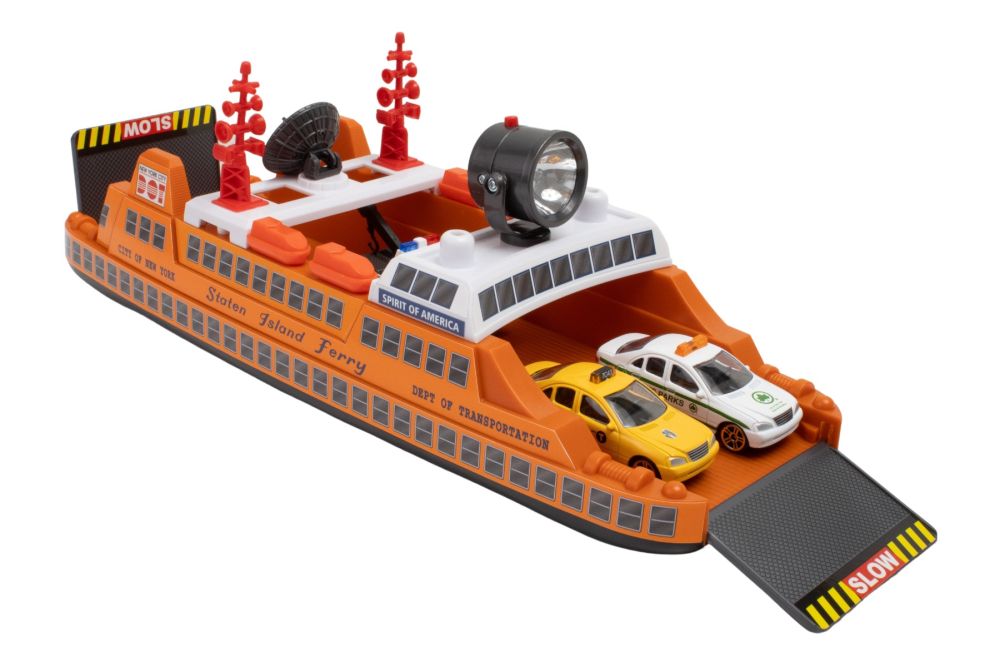 NEW YORK STATEN ISLAND FERRY W/3 VEHICLES RT28137