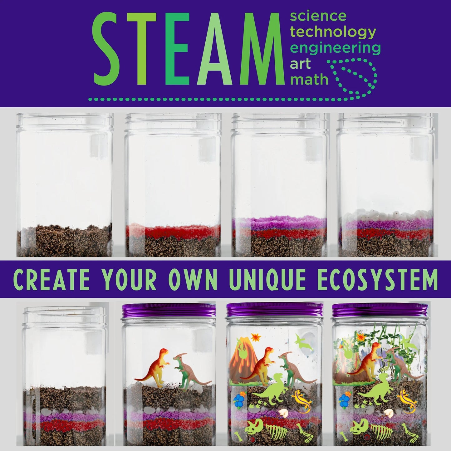 Grow N' Glow Terrarium DINO